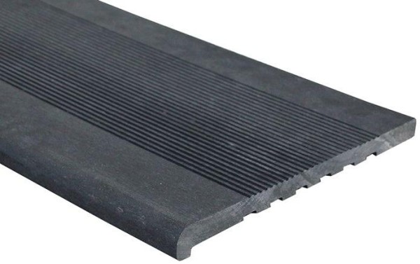 Ступень ДПК Outdoor Havana/Вельвет полнотелая черная купить в Пустошке