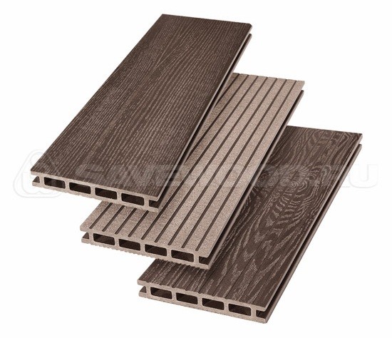 Террасная доска из ДПК SW Carpinus (R) — двухсторонняя терракотовый купить в Пустошке