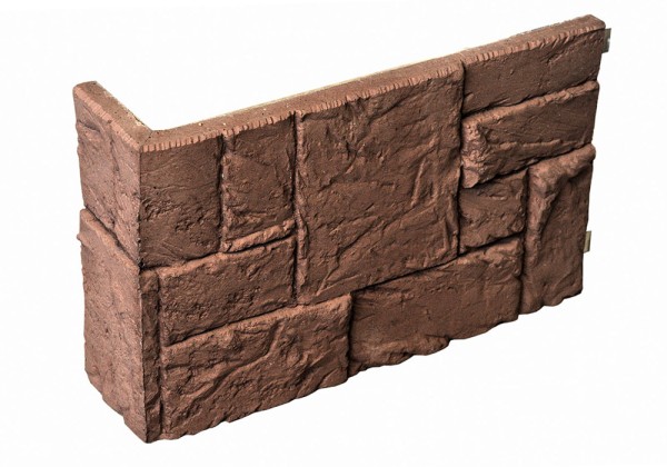 Угловой элемент Кирисс Фасад Каменная мозайка купить в Пустошке