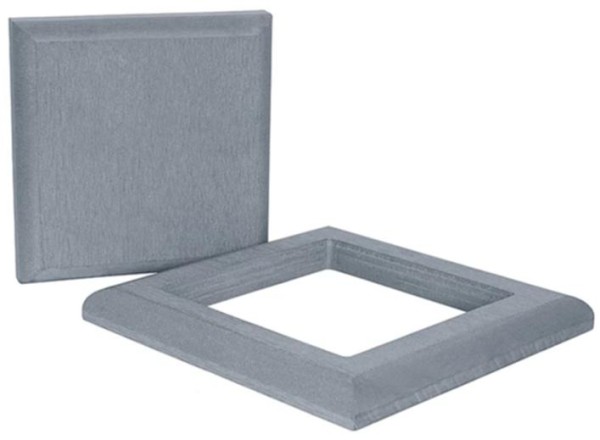 Комплект крышка и юбка ДПК для столба Polivan SINGARAJA серый купить в Пустошке