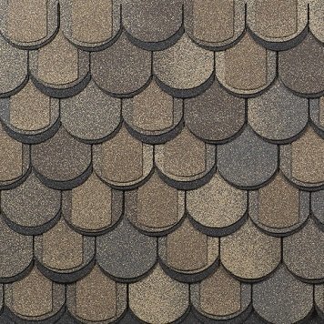 Трехслойная ламинированная черепица Shinglas, серия Атлантика – Мадейра