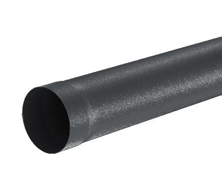 Водосток Aquasistem, Система 125/90 - Труба водосточная 1.00м RR 23 Маренго matt купить в Пустошке