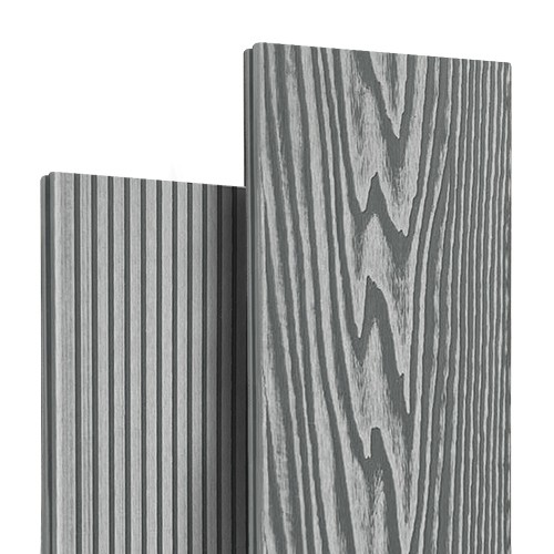 Террасная доска из ДПК Latitudo Optima 146х24 Серый купить в Пустошке