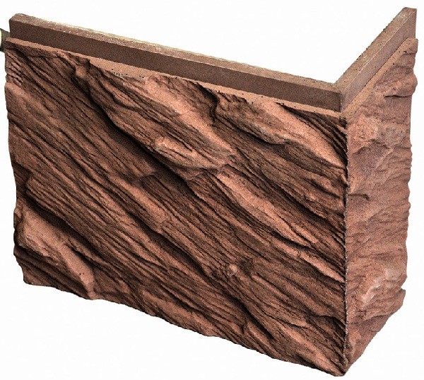 Угловой элемент Кирисс Фасад Горный пласт купить в Пустошке