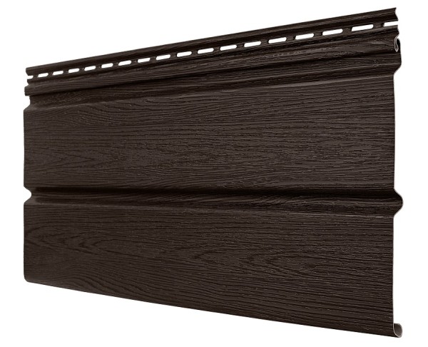 Виниловый сайдинг tecos, серия lux - Вагонка - бразильская вишня купить в Пустошке