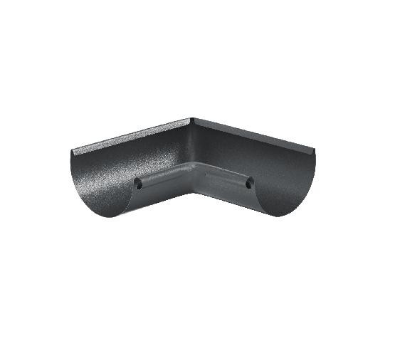 Водосток Aquasistem, Система 125/90 - Угол желоба, внутренний 90° RR 23 Маренго matt купить в Пустошке