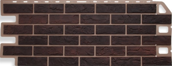 Фасадная панель Цокольный сайдинг Альта-профиль - коллекция "кирпич", кирпич жженый купить в Пустошке
