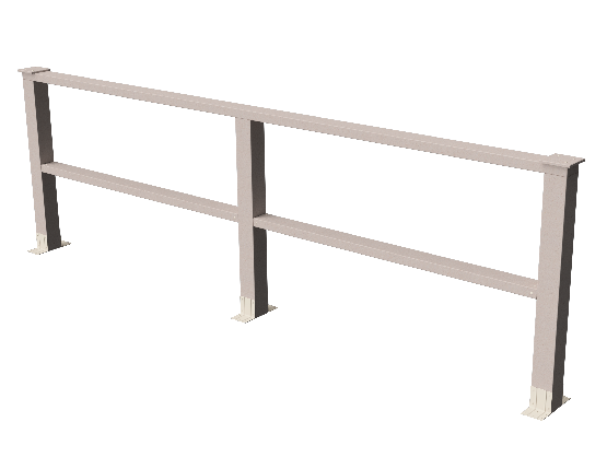 Ограждения декоративное ДПК GRINDERDECO Ковбойская изгородь выбеленый дуб купить в Пустошке