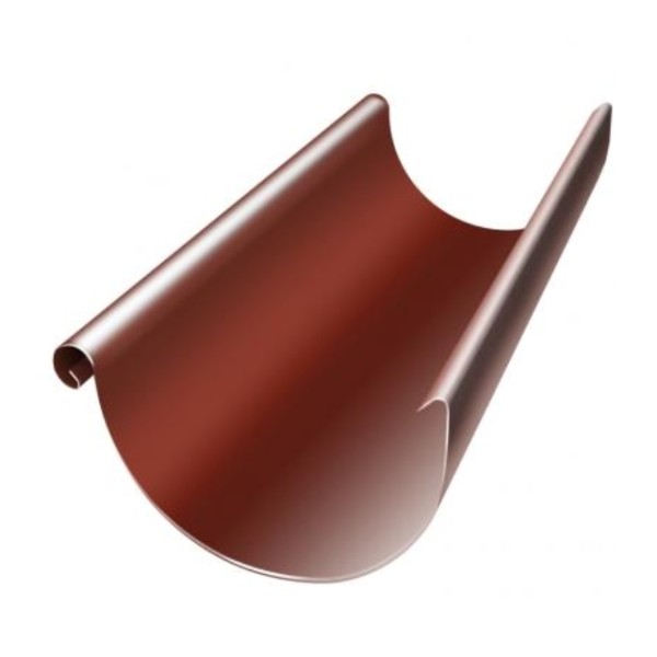 Водосток Grand Line 125x90 – Желоб 3м RAL 8004 купить в Пустошке