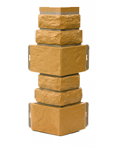 Угол T-Сайдинг-Дикий Камень Бежевый купить в Пустошке