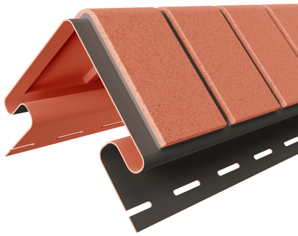 Угол наружный «Кирпич прокрашенный», Красный купить в Пустошке