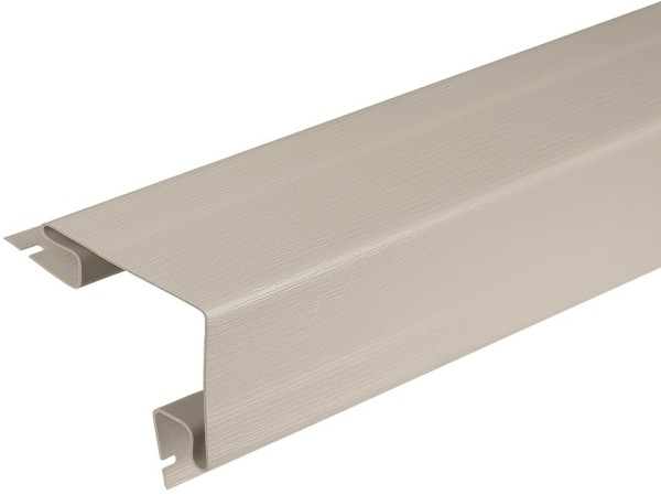 Наружный угол к сайдингу 3,05 м TECOS БЕЖЕВЫЙ купить в Пустошке