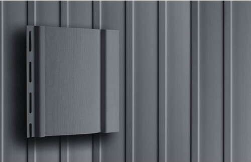 Сайдинг Вертикальный Grand Line Acryl Графит купить в Пустошке