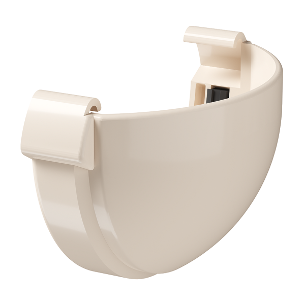 Заглушка желоба Docke Lux ПВХ Латте купить в Пустошке