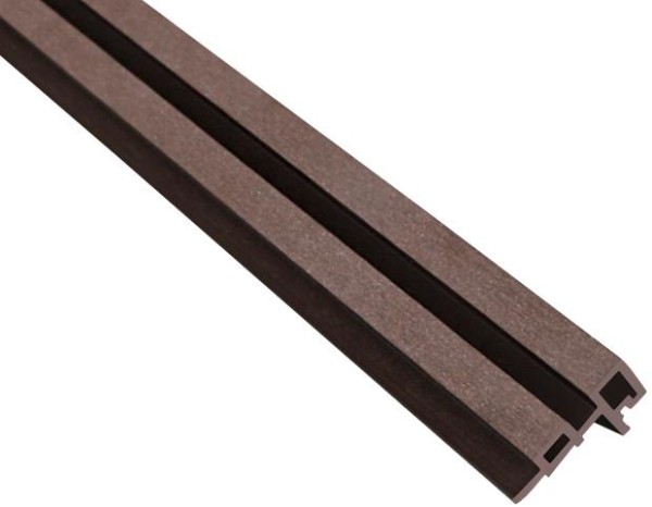 Угловой элемент для панели ДПК Outdoor шлифованный морёный дуб купить в Пустошке