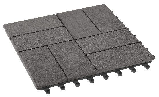 Модульный паркет ДПК GRINDERDECO Люкс 9 Серый базальт купить в Пустошке