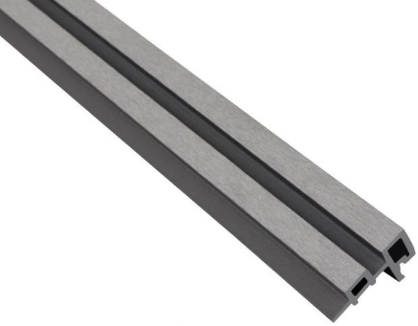 Угловой элемент для панели ДПК Outdoor шлифованный серый купить в Пустошке