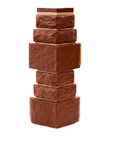 Угол T-Сайдинг-Дикий Камень Коричневый купить в Пустошке