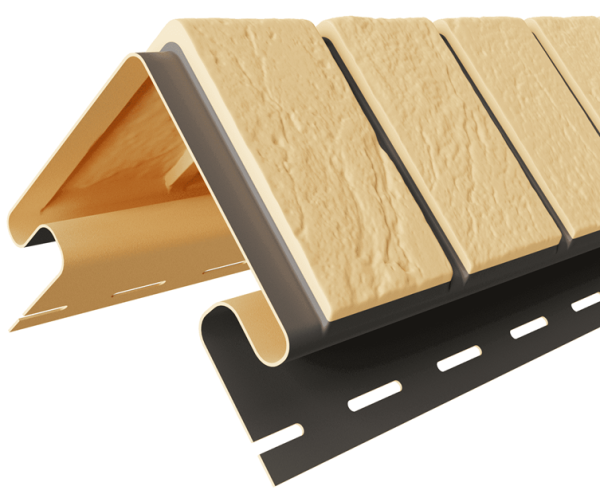 Угол наружный «Кирпич славянка» прокрашенный, Жёлтый купить в Пустошке