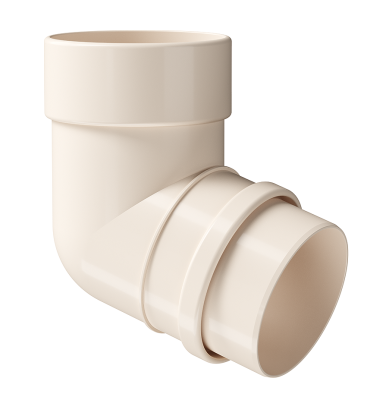 Колено 72˚ Docke Lux ПВХ Латте