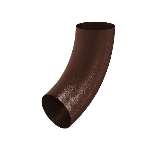 Водосток Aquasistem, Система 125x90 - Колено трубы универсальное RAL 8017 Коричневый matt купить в Пустошке