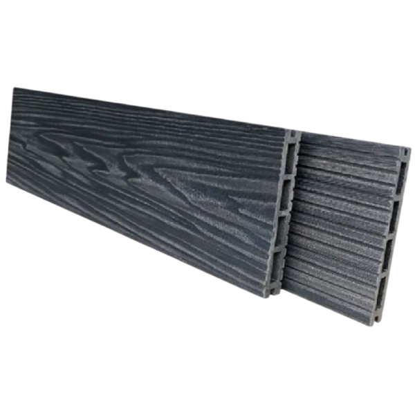 Террасная доска NanoWood Comfort 3D тиснение + вельвет Графит купить в Пустошке