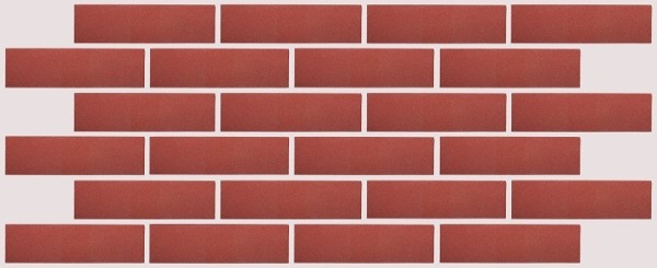 Гибкая клинкерная плитка СТ-01 Красный (сборная) купить в Пустошке