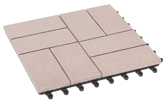 Модульный паркет ДПК GRINDERDECO Люкс 9 Выбеленный дуб купить в Пустошке