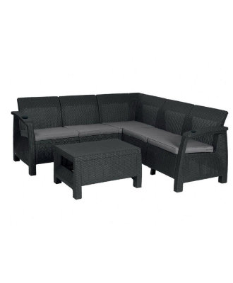 Угловой диван  Yalta Corner Set (столик в комплект не входит)