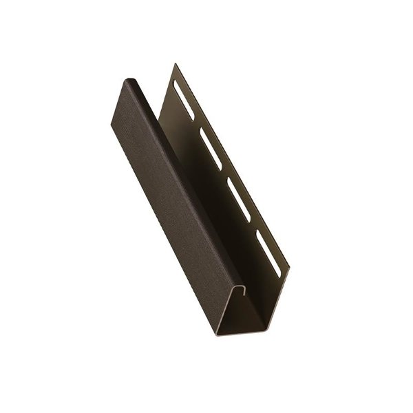 J-профиль коричневый купить в Пустошке