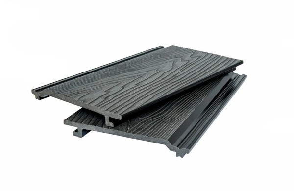 Фасадная доска 3D WOOD BRUSHING, чёрный купить в Пустошке