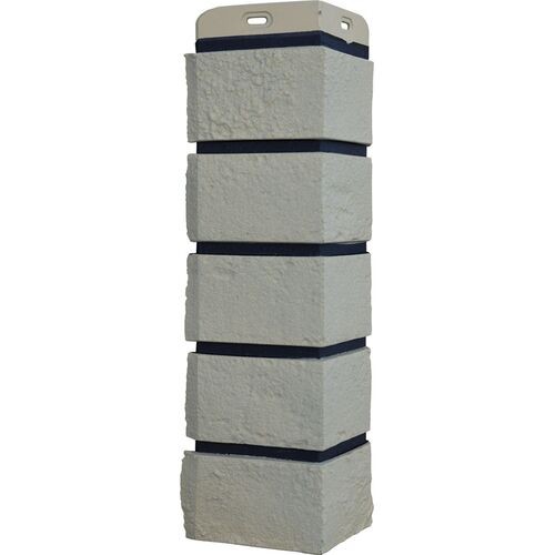 Угол Grand Line состаренный кирпич Элит ваниль, ШОВ черный купить в Пустошке