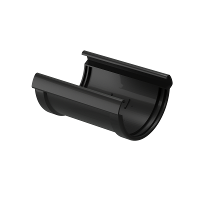 Соединитель Желоба Docke Lux ПВХ - Карбон