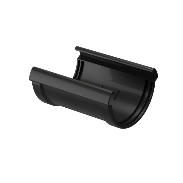 Соединитель Желоба Docke Lux ПВХ - Карбон купить в Пустошке