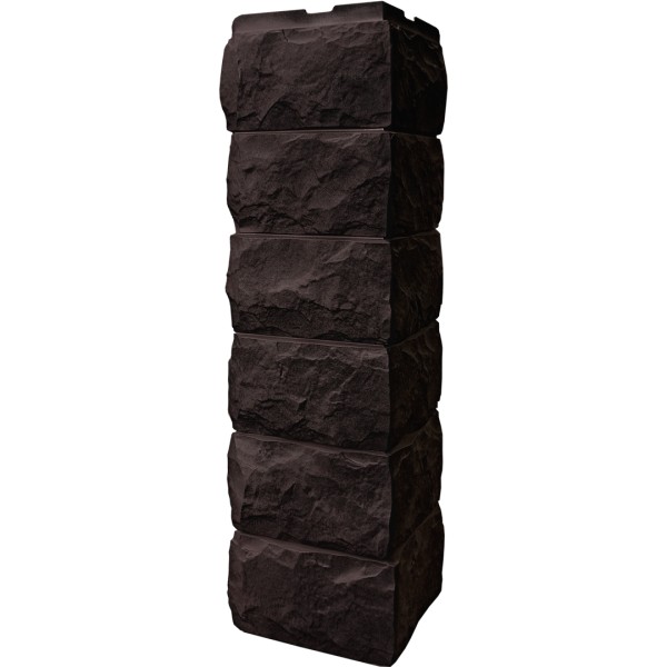 Угол наружный FineBer, Скол Тёмно- коричневый купить в Пустошке