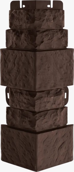 Угол наружный Альта-Профиль Кирпич антик ЭКО Коричневый купить в Пустошке