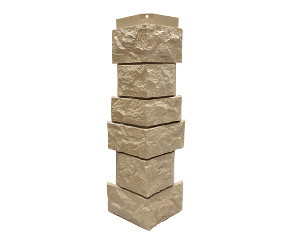 Угол наружный NordSide коллекция "Северный камень" Бежевый купить в Пустошке