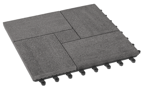 Модульный паркет ДПК GRINDERDECO Люкс 7 Серый базальт купить в Пустошке