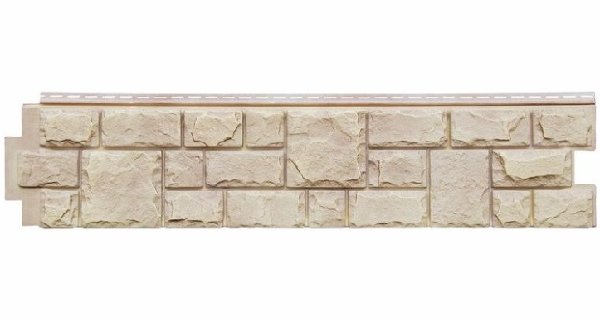 Фасадная панель GL "Я-Фасад" Екатерининский камень, жемчуг купить в Пустошке