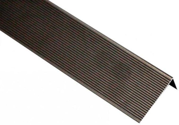 Угол завершающий алюминиевый KRONEX 51,5x30x3000 мм. коньяк купить в Пустошке