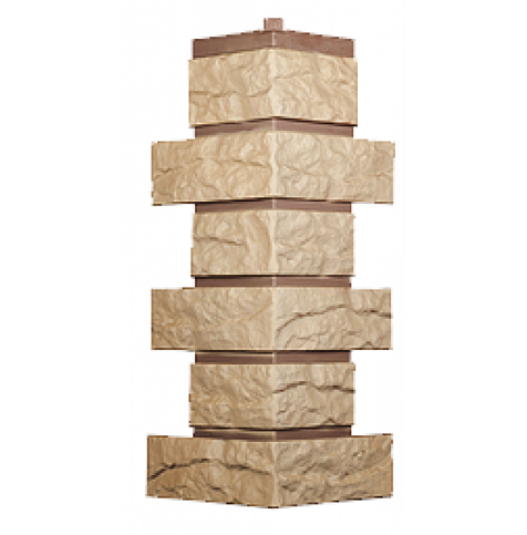 Угол T-Сайдинг-Кирпич Лондон Брик Желтый купить в Пустошке