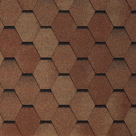 Гибкая черепица Tegola VENETO terracotta 206 купить в Пустошке