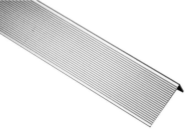 Угол завершающий алюминиевый KRONEX 51,5x30x3000 мм. серебро купить в Пустошке