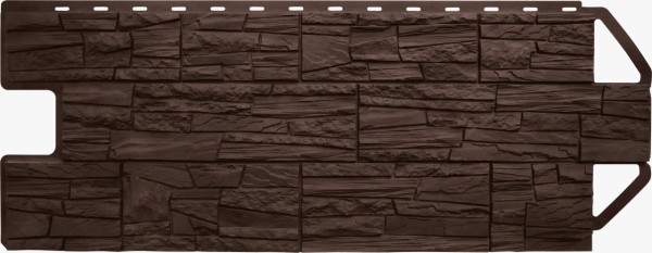 Фасадная панель Альта-профиль Гранд Каньон ЭКО Коричневый купить в Пустошке