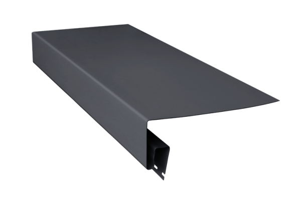 Планка приоконная широкая для Фасадных Панелей Графит купить в Пустошке