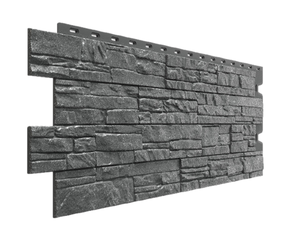 Фасадная панель Docke, Stein, Антрацит купить в Пустошке