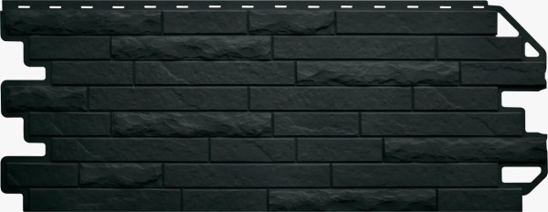 Фасадная панель Цокольный сайдинг Альта-профиль Кирпич-Антик ЭКО Графит купить в Пустошке