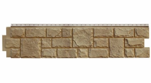 Фасадная панель GL "Я-Фасад" Екатерининский камень, песок купить в Пустошке