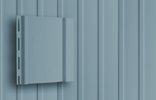 Сайдинг Вертикальный Grand Line Color Plus Голубой купить в Пустошке