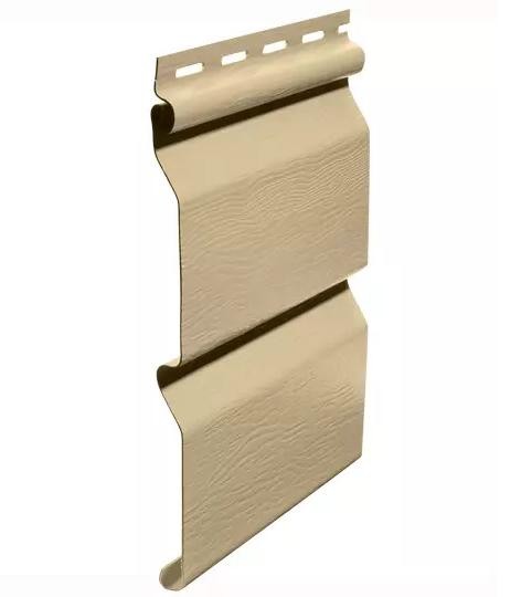 Виниловый сайдинг fineber - "стандарт", бежевый купить в Пустошке